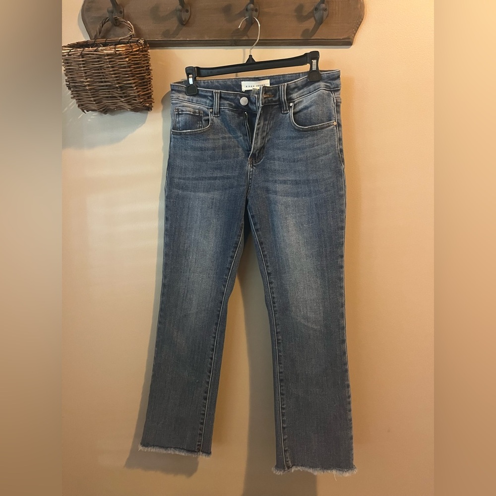 Risen Jeans Blue Denim